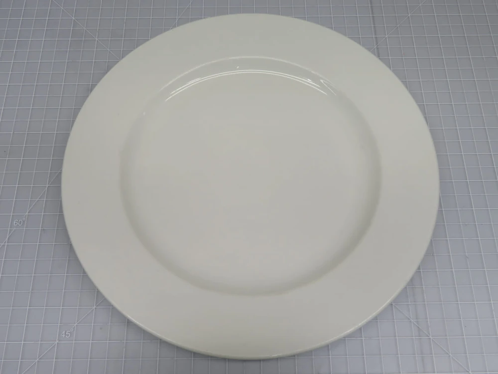World Tableware Porcelana 840-445R-12  Wide Rim Plate  For Sale