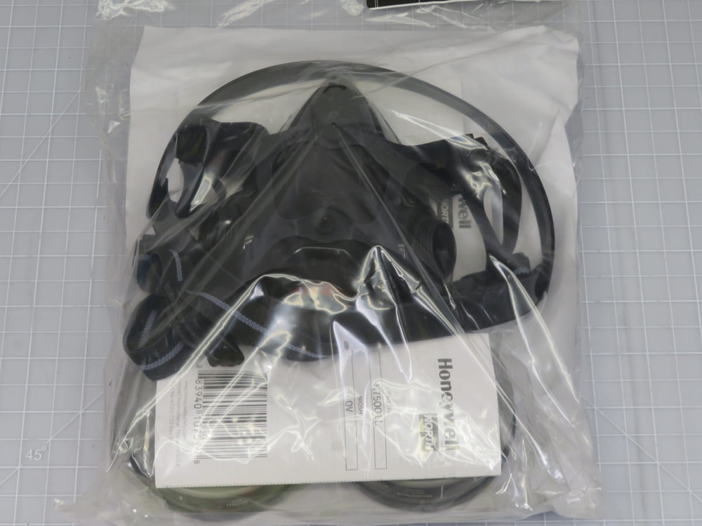 Lot of 12 Honeywell  7701M  Half Mask with OV Cartridges  For Sale