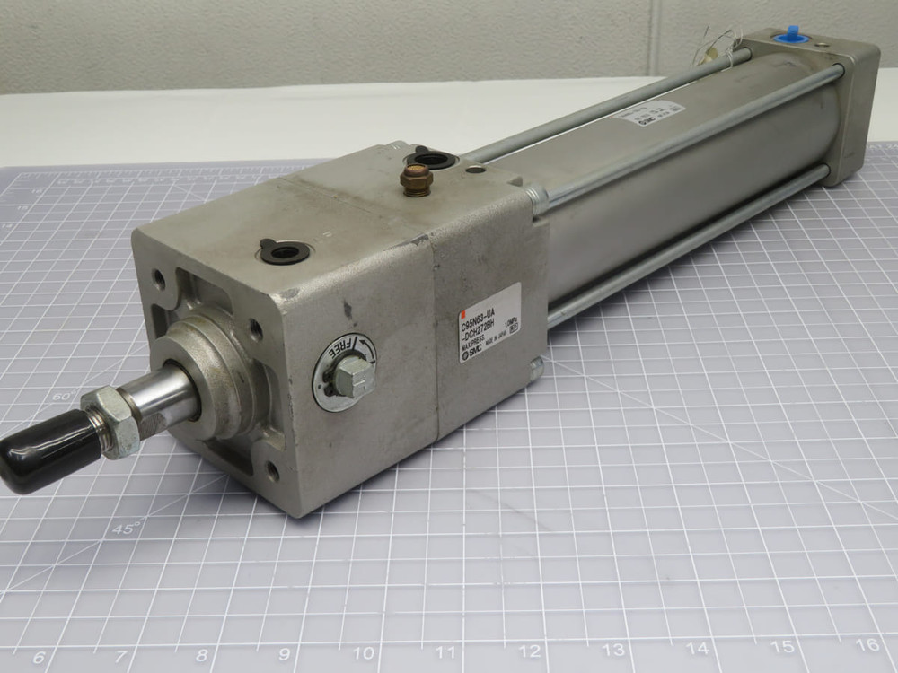 SMC  C95N63-UA-DCH272BH C95NB63-200-XG Pneumatic Cylinder W/Locking Rod 1.0 MPa  For Sale