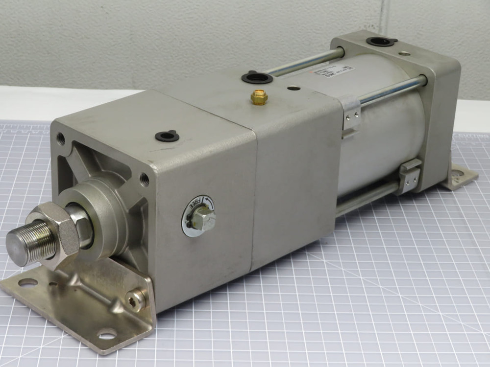 SMC  MDNBL100-75-D-Y59BL  Lockup Unit and Tie Rod Cylinder  For Sale