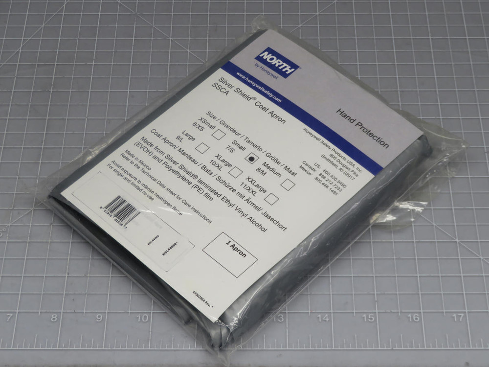 Lot of 9 North By Honeywell SSCA/S  Silver Shield Coat Apron  For Sale