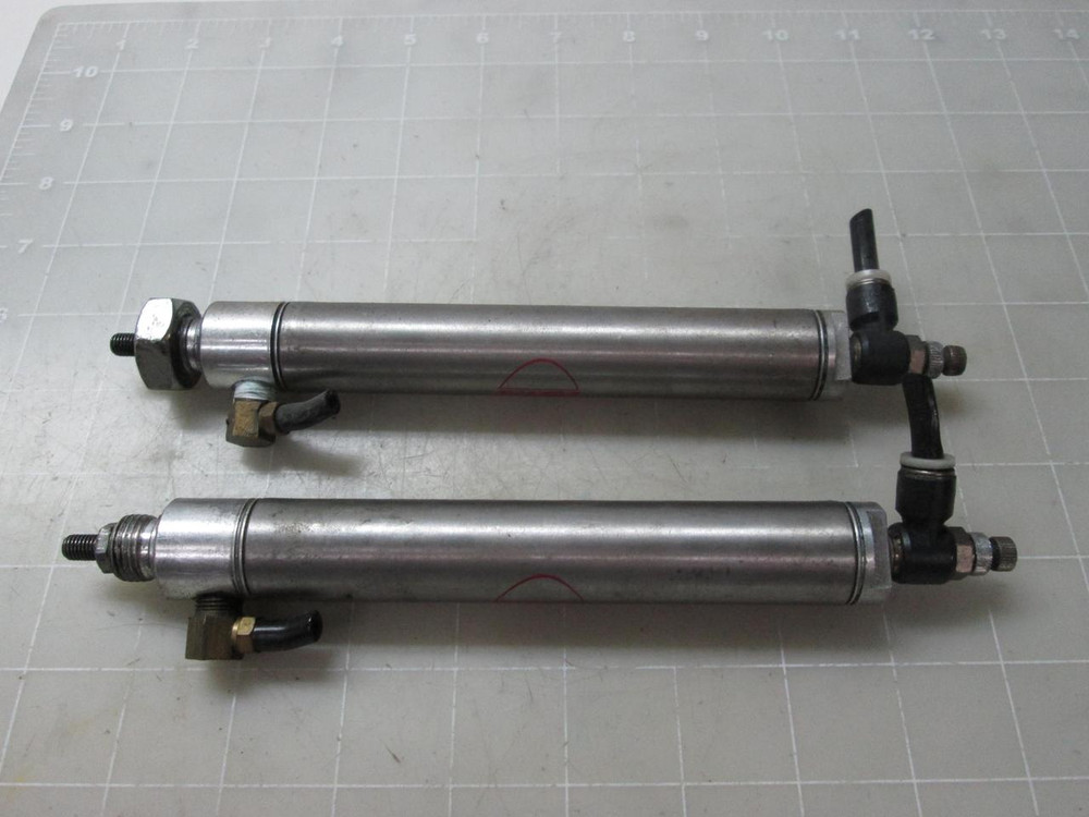 LOT OF 2 BIMBA 062-D PNEUMATIC CYLINDER T53768