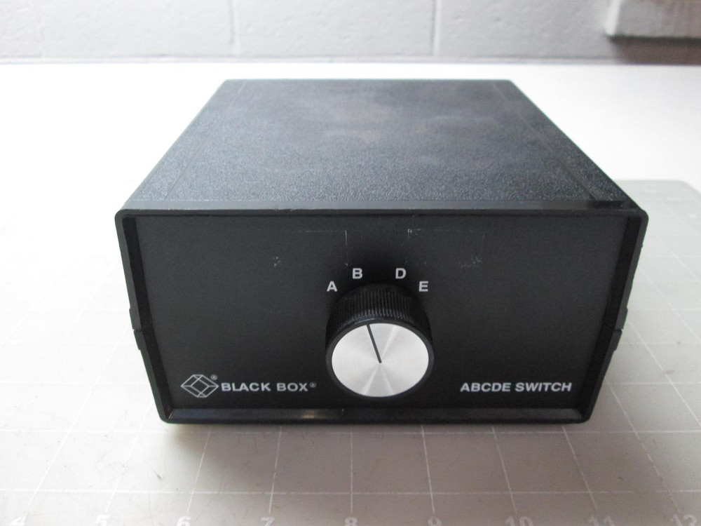 BLACK BOX SW058A-FFFFF ABCDE SWITCH T53987