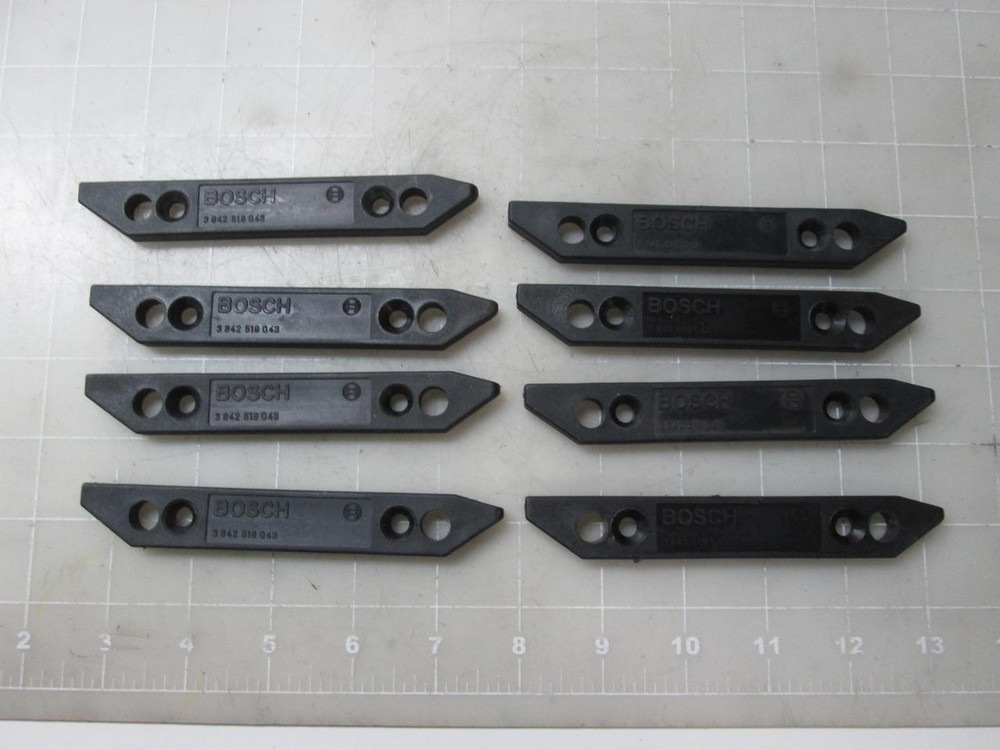 LOT OF 8 BOSCH 3842518043 BELT SECTION PALLET GUIDE T54006