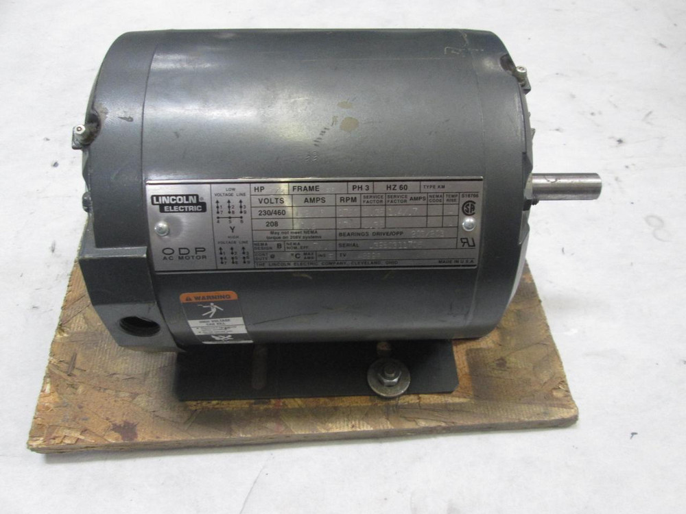 LINCOLN ELECTRIC ODP AC MOTOR T54725