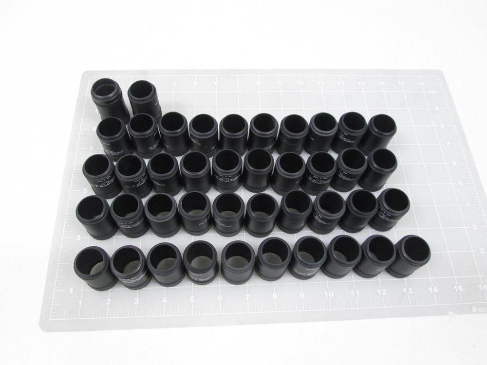 LOT OF 42 COSMICAR EXTENSION TUBE SET 40MM T58799