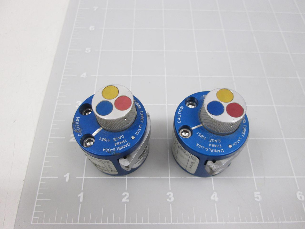 LOT OF 2 DMC DANIELS TH484 TURRENT LATCH T60148