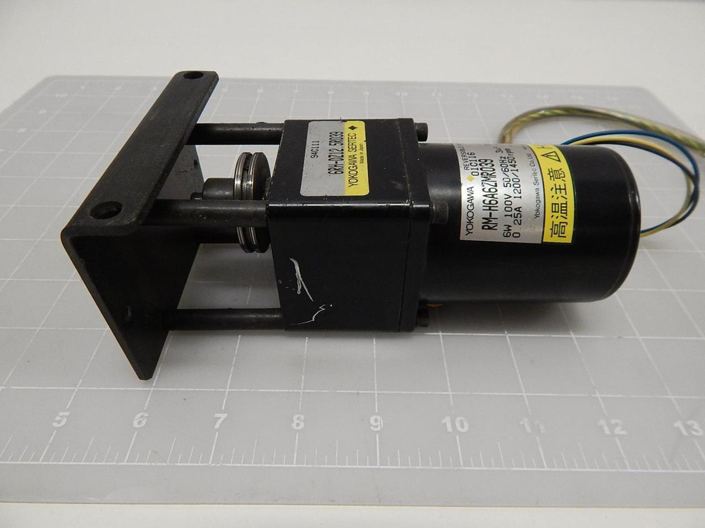 RM-H6A6ZMR039 6RH-DZ12.5R039 REVERSIBLE MOTOR W/ GEAR HEAD T60214