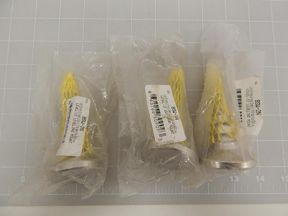 LOT OF 3 BSW-2N LEVELING MOUNT T60529