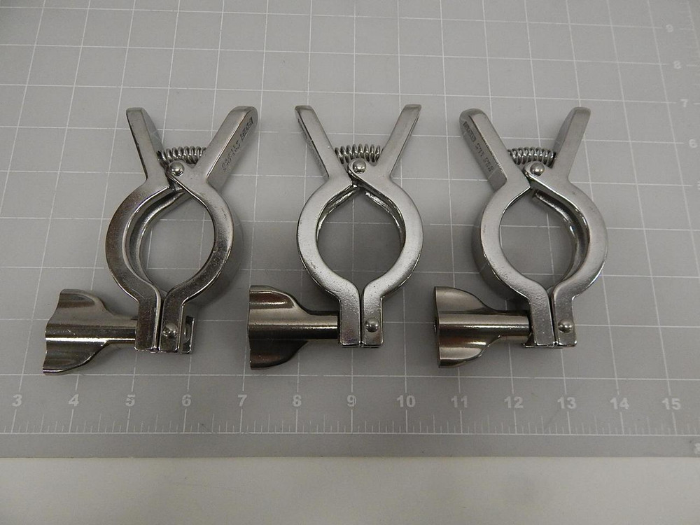 LOT OF 3 SCC 411.298 CLAMPS T60585