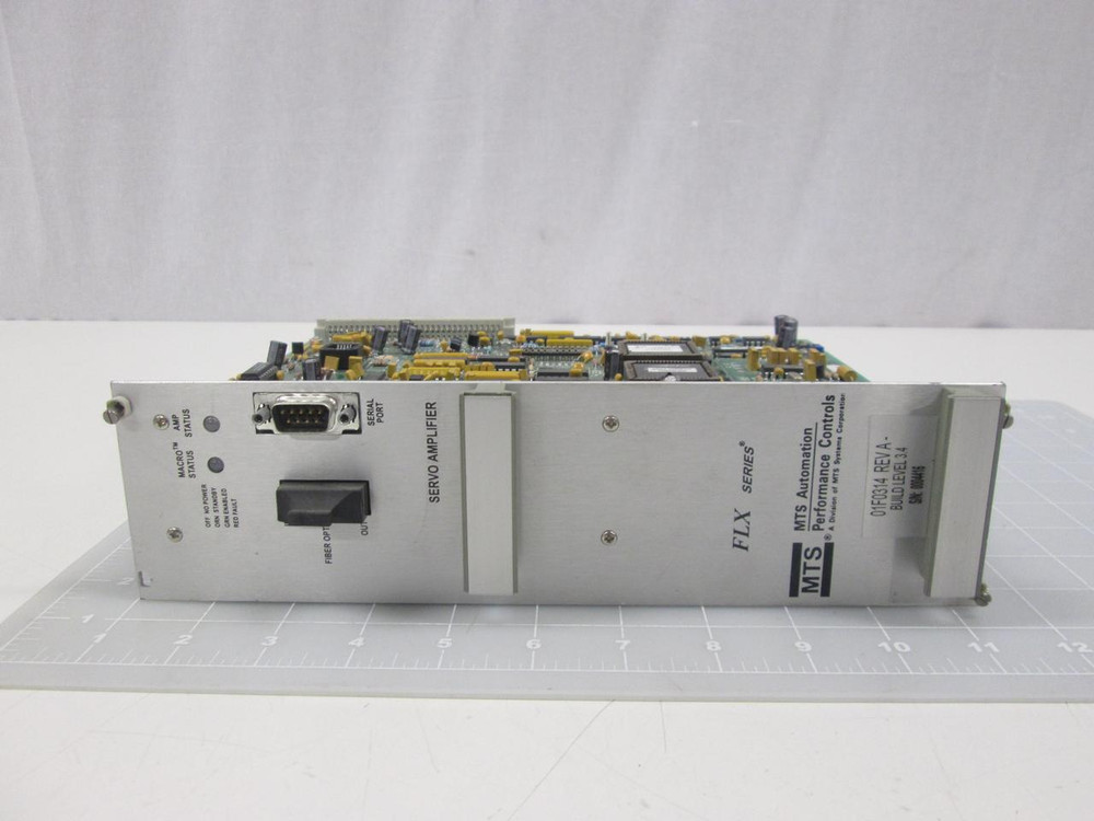 MTS 01F0314 SERVO AMPLIFIER REV A
