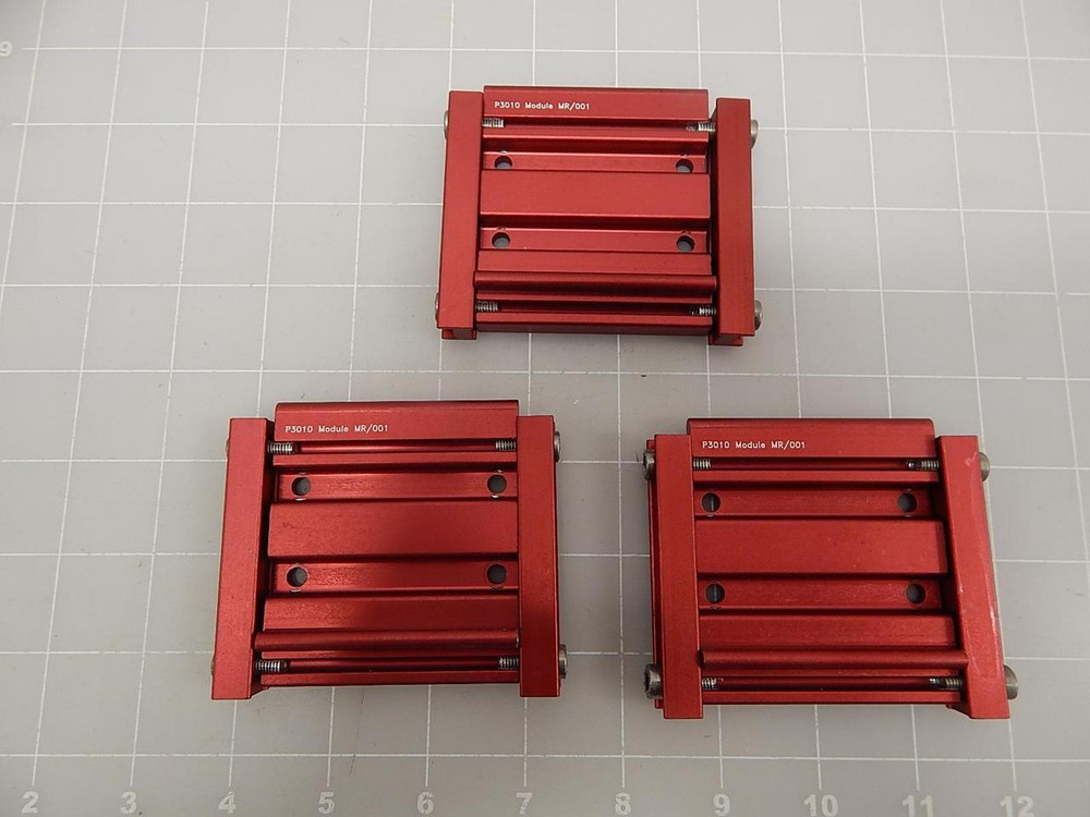 LOT OF 3 P3010 MR/100 PNEUMATIC CYLINDER MODULE T61010