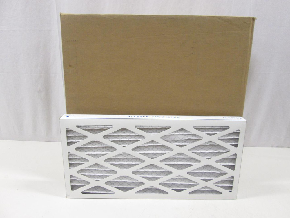 LOT OF 12 AIR HANDLER 4YUW9 24X24X2 HC MERV 10 PLEATED FURNACE FILTERS T61598