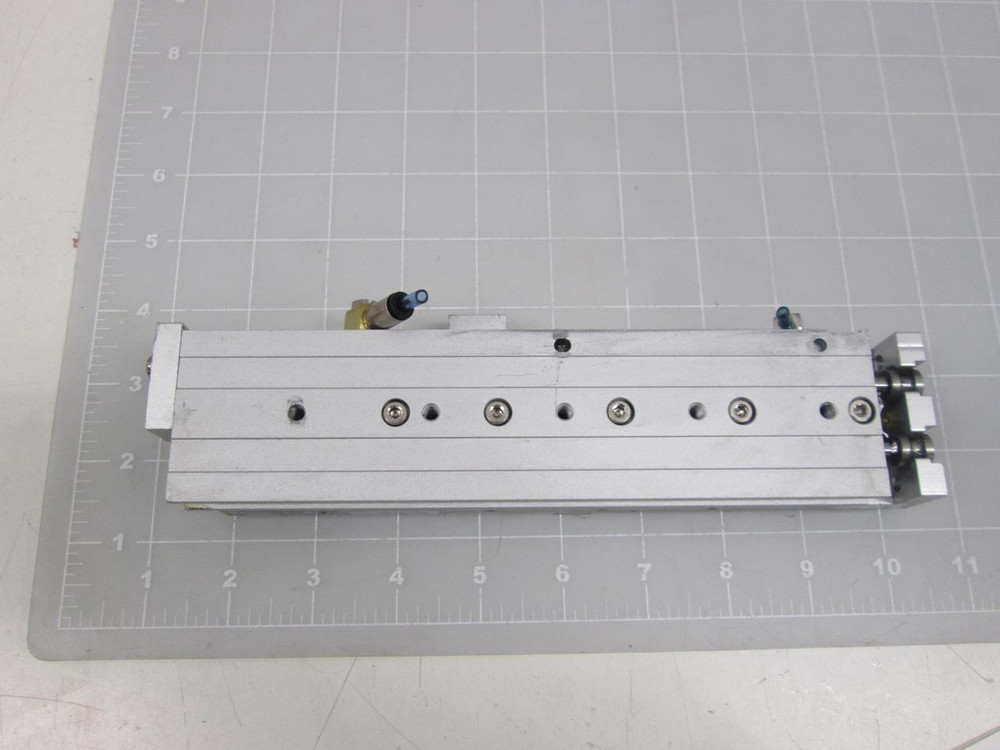 SMC MXS12-100 DUAL ROD CYLINDER SLIDE T60911