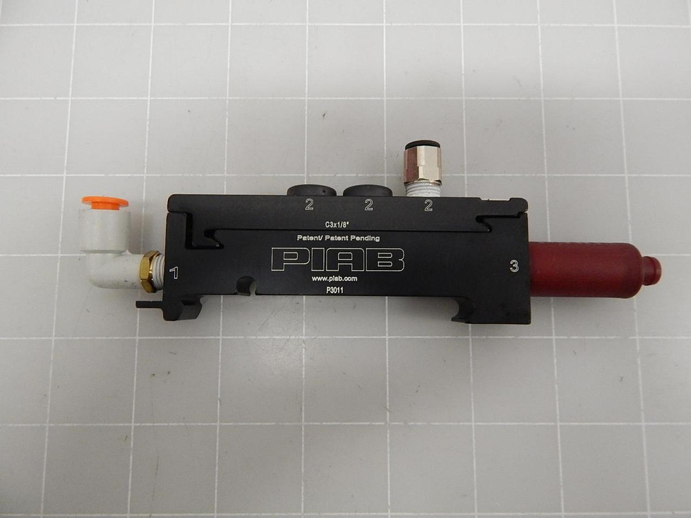 PIAB P3011 C3X1/8" MODULE QUICK RELEASE VACUUM PUMP T61049