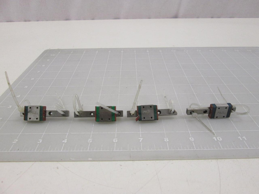 LOT OF 4 MGN 7C H 41965-2 BEARINGS 2" IN RAILS T62128