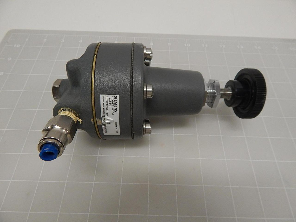 SIEMENS 40-30 PRESSURE REGULATOR T62183