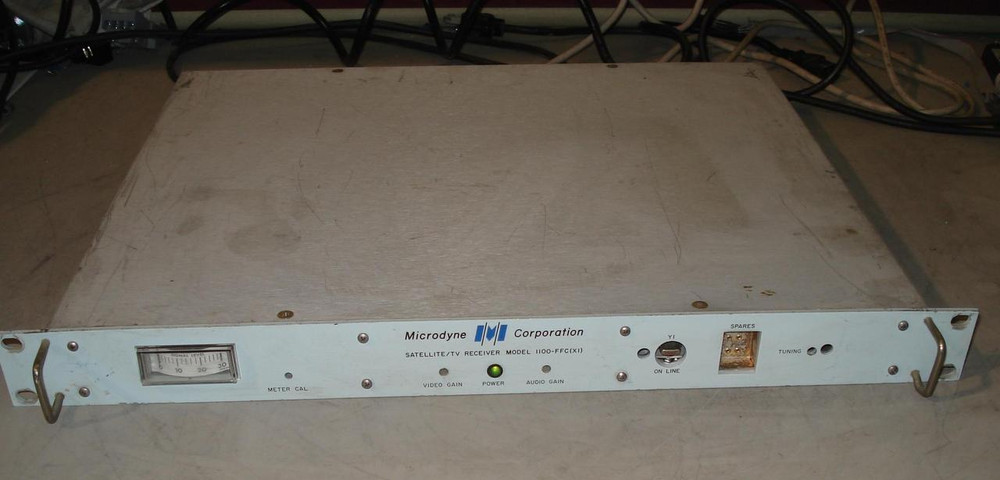 MICRODYNE 1100-FFC (X1) SATELLITE RECEIVER T5689