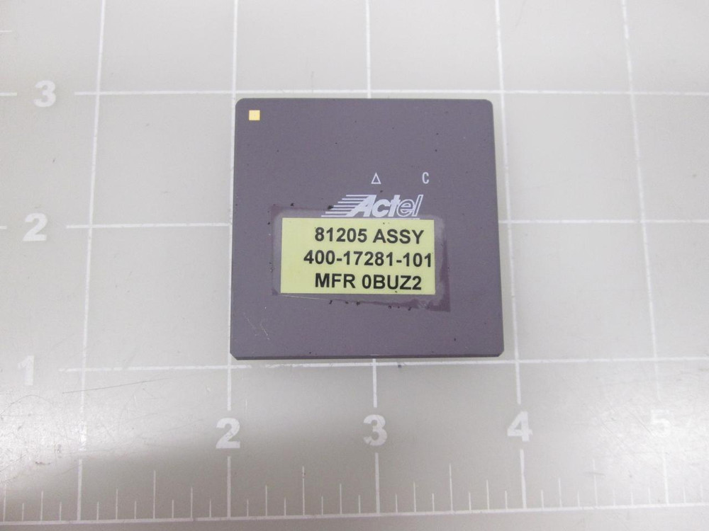 ACTEL 81205 400-17281-101 MFR 0BUZ2 UCK040 IC MICROCHIP PROCESSOR T63378