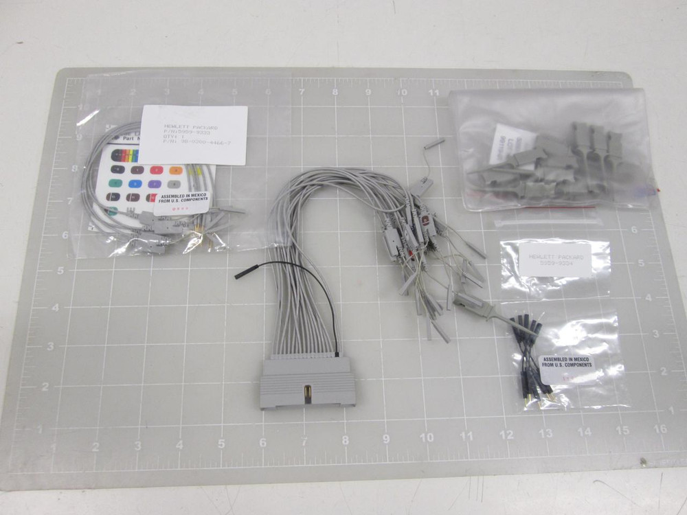 HP HEWLETT PACKARD 5959-9334 5090-4356 16555-68702 GRABBERS PROBES ACCESSORY KIT T63396