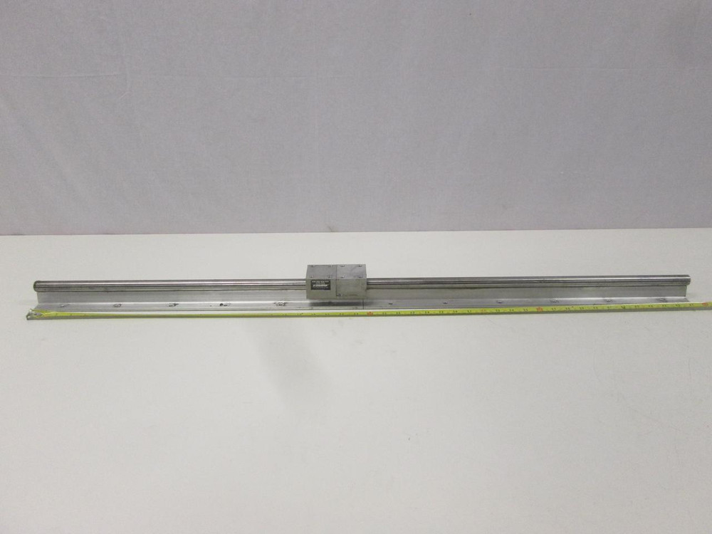 LOT OF 2 THOMSON SSE PBO M20 WW PILLOW BLOCKS ON A 47" RAIL T64334