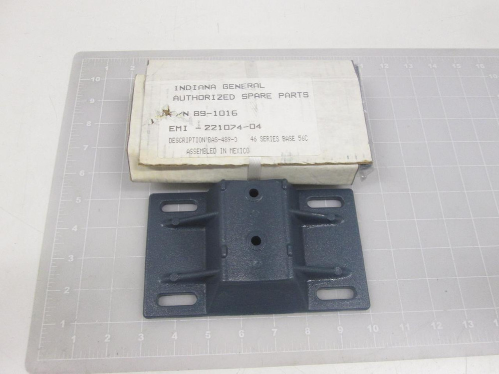 LOT OF 4 INDIANA GENERAL 89-1016 EMI-221074-04 BAS-489-3 BASE KIT T64381