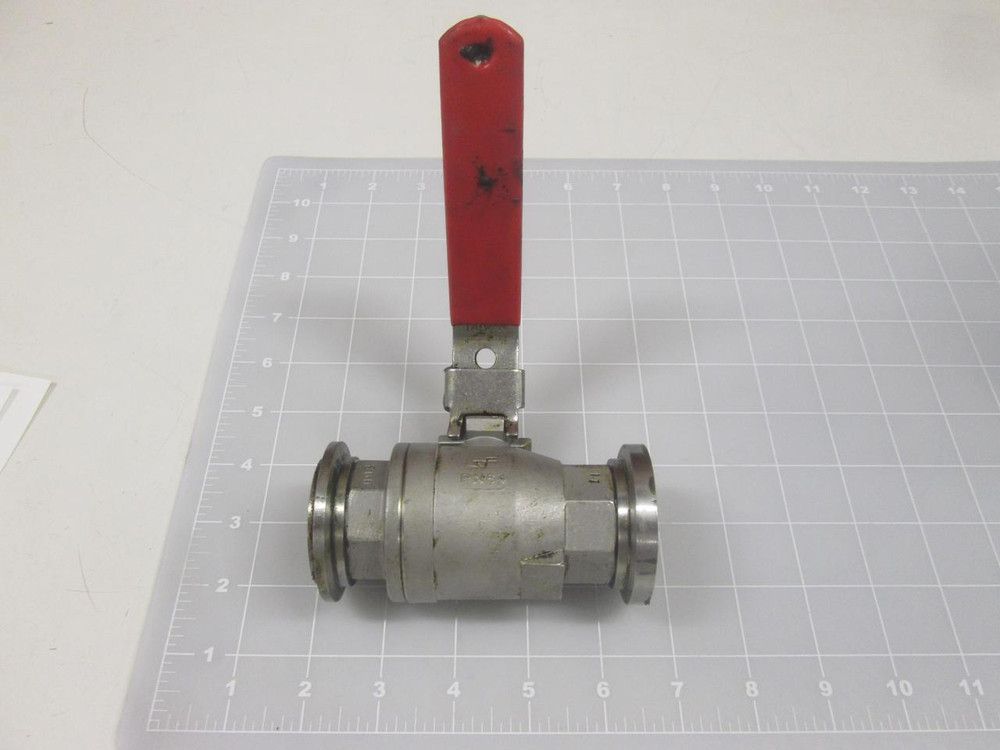 SF-360 PN64 DN25 1.4408 HYDRAULIC STAINLESS STEEL THREE WAY BALL VALVE T65063
