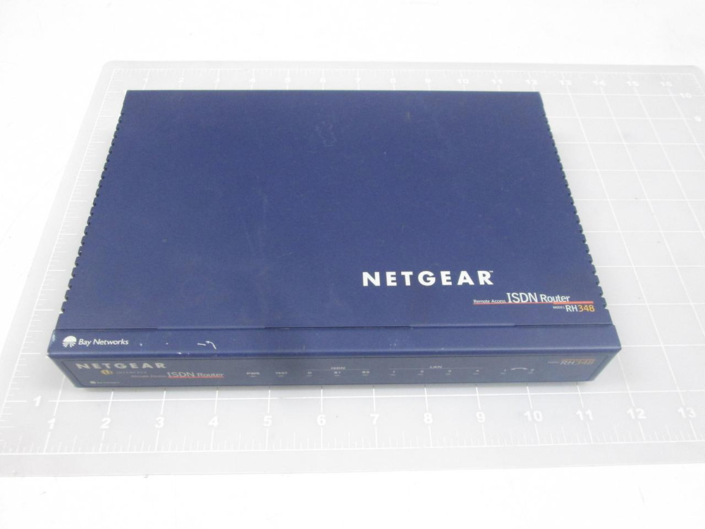 NETGEAR RH348 REMOTE ACCESS ISDN ROUTER T65703