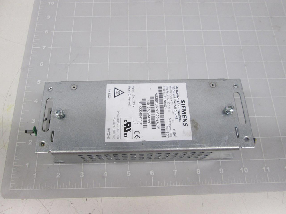 SIEMENS 6SE6400-3CC00-2AD3 MICROMASTER 4 LINE REACTOR T66937