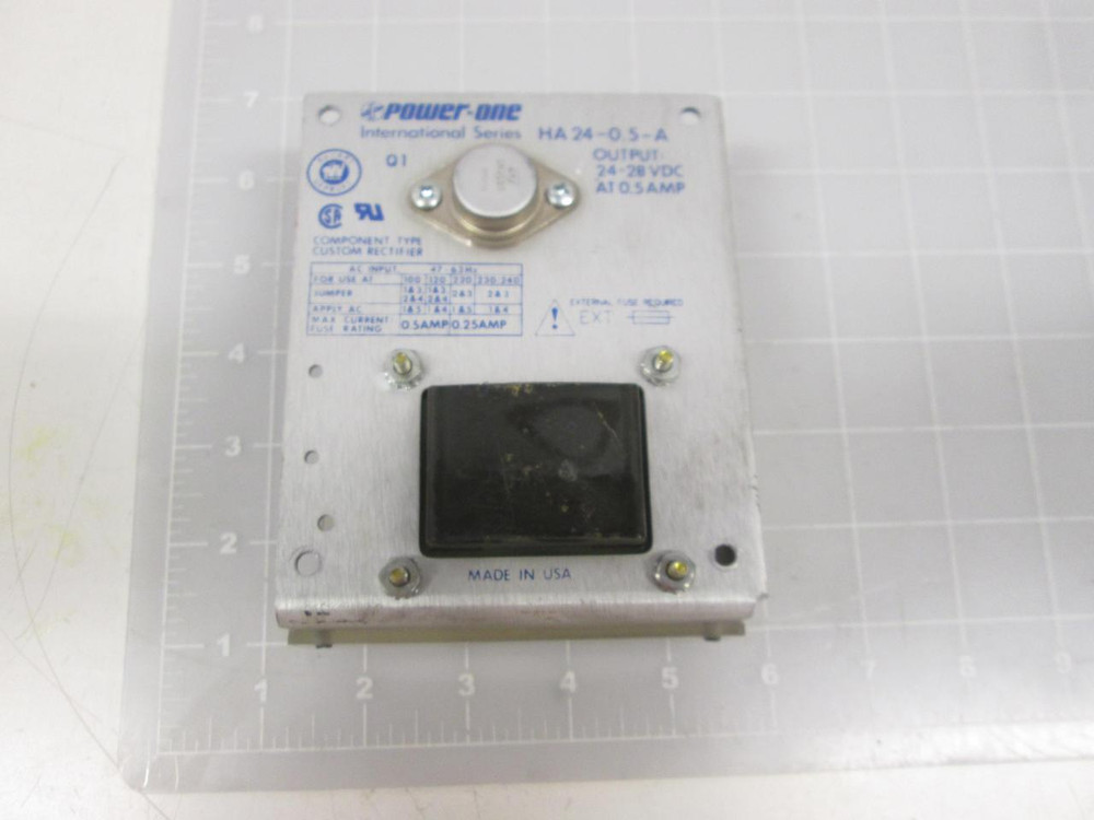 POWER ONE HA 24-0.5-A POWER SUPPLY T66938
