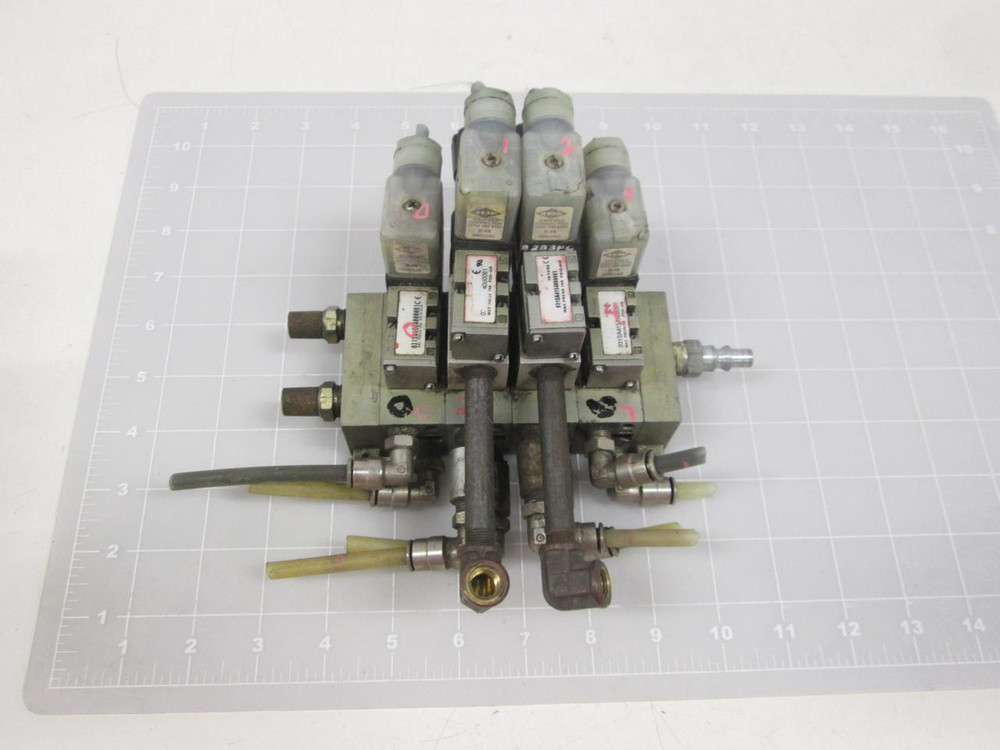 LOT OF 4 031SA4154000061 SOLENOID VALVES T67331