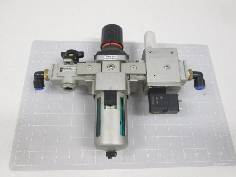 SMC NAWM4000-N04B-6 NR NAV4000-N04-5DZ NVHS4500-N04 PNEUMATIC FILTER/REGULATOR T67269