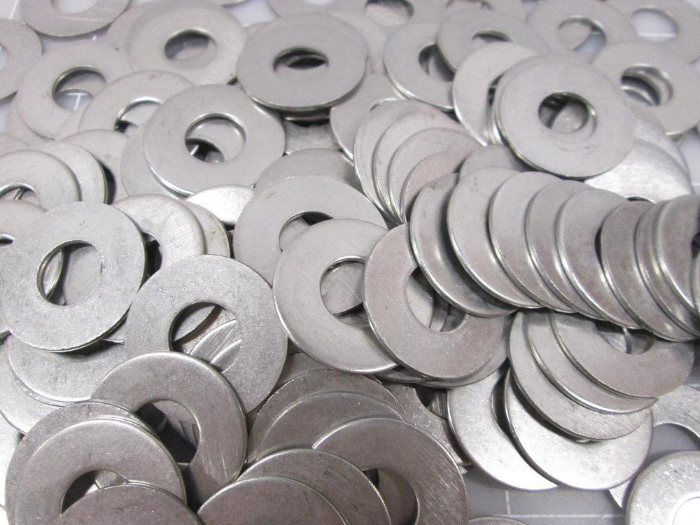 LOT OF 148 1/2" FLAT WASHER STAINLESS STEEL T68451