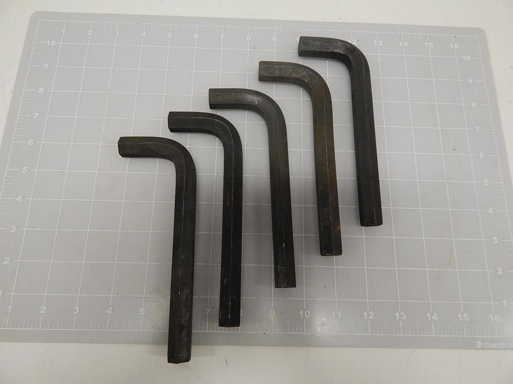 LOT OF 5 ST 5/8 HEX WRENCH T68644