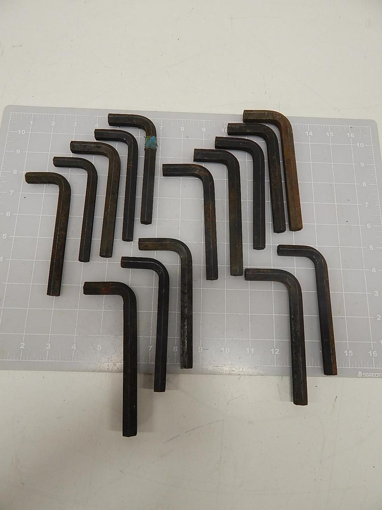 LOT OF 15 ST 7/16 HEX WRENCH T68647