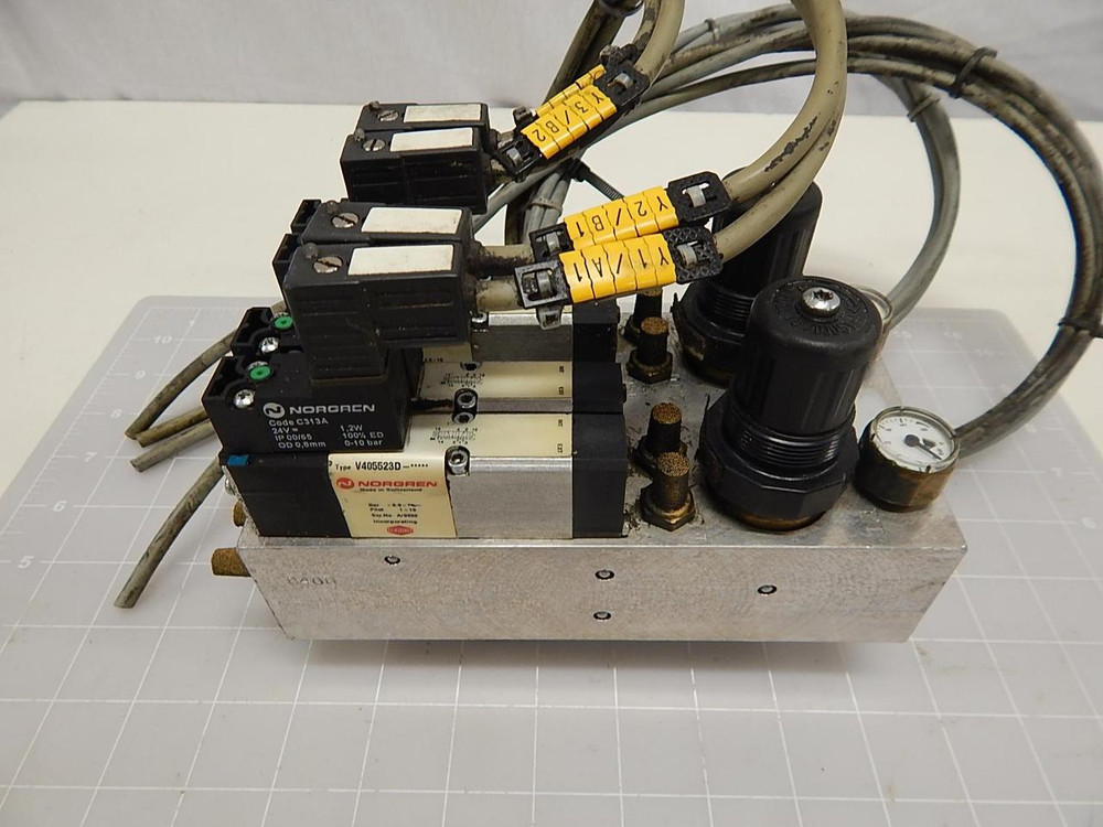 LOT OF 4 NORGREN V405523D AIR SPRING VALVES T68365