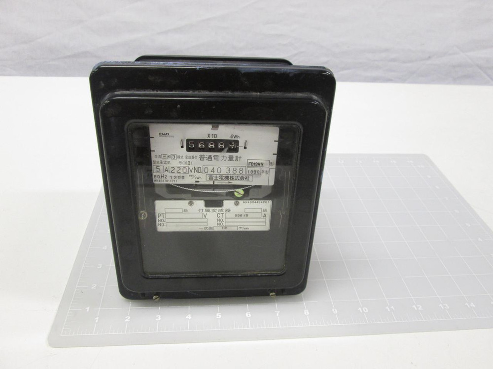 FUJI FD13HV MK4B17811P11 MK4B04494P01 WATTHOUR METER T67928