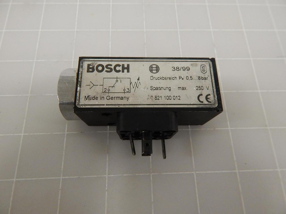 BOSCH 0821100012 SOLENOID VALVE T68780