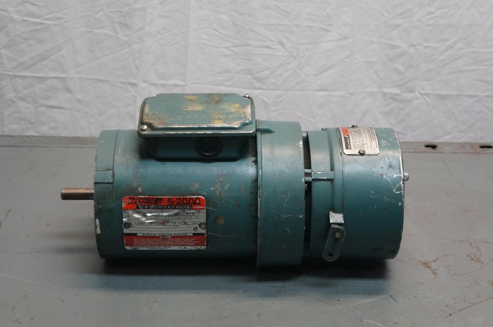 RELIANCE P56H3439IL 1 HP AC MOTOR W/ DUTY MASTER UNIBRAKE FRAME FB56C