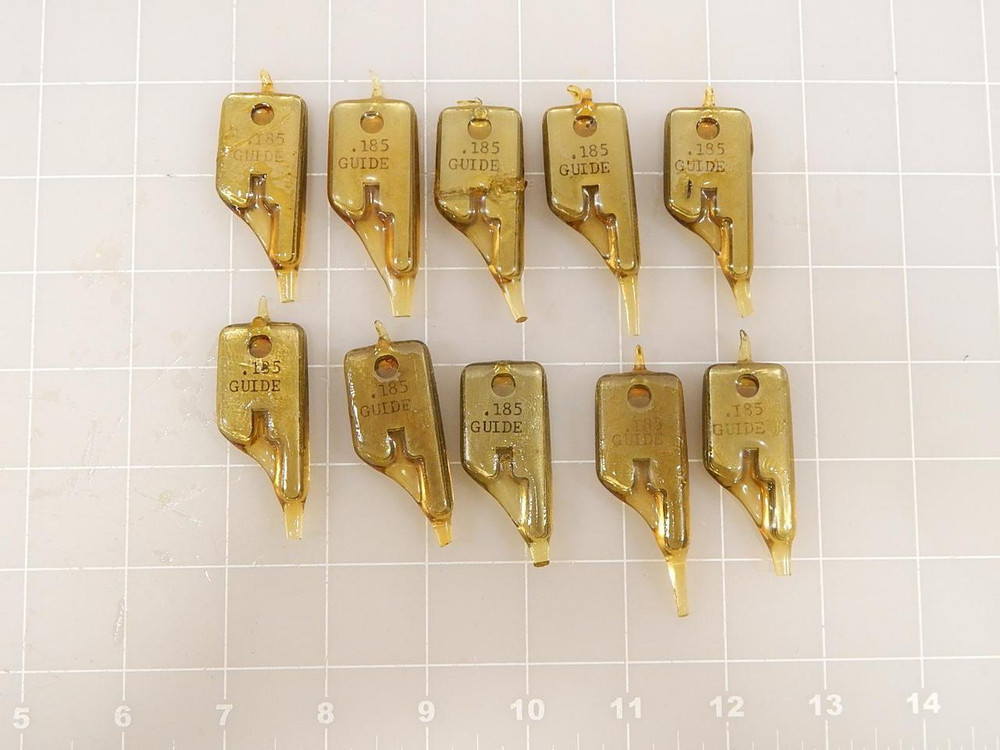 LOT OF 10 EUBANKS .185 ENGINEERING BLADE SET T69454