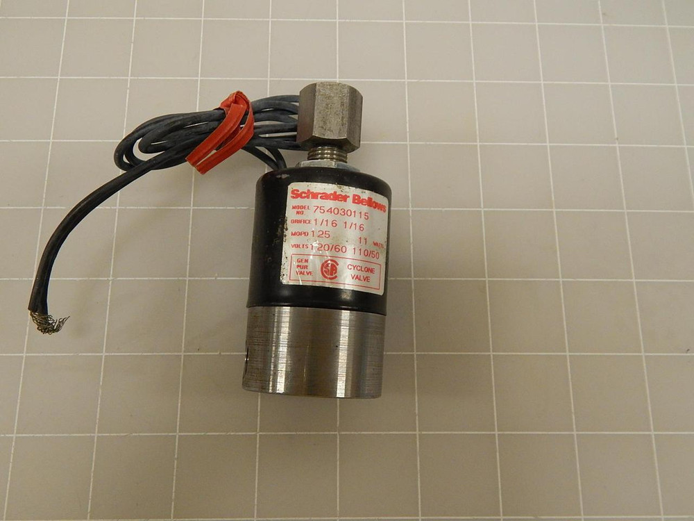 SCHRADER BELLOWS 754030115 SOLENOID CYCLONE 3 WAY VALVE T69455