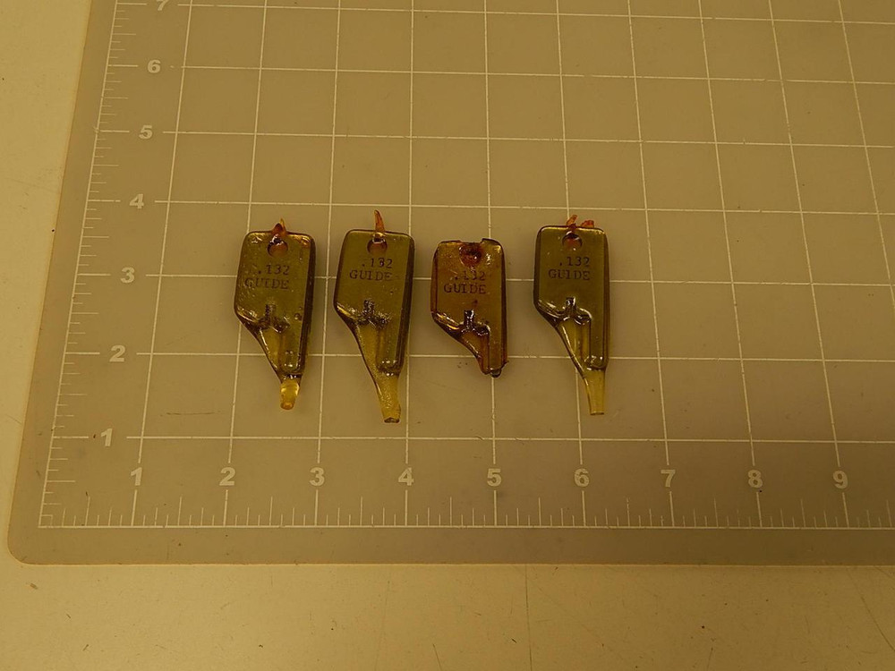 LOT OF 4 EUBANKS .132 ENGINEERING BLADE SETS T69425