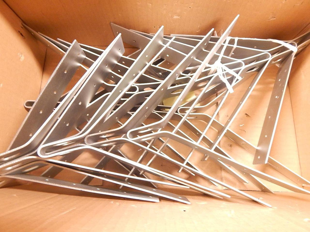 LOT OF 23 9780-11-0-00-02-1 CLEAR CHROMATE ROOF ANCHOR BRACKET T70845