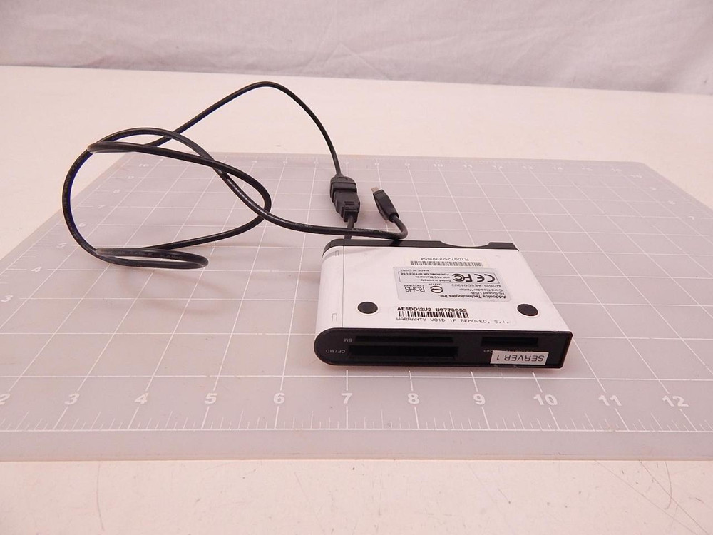 ADDONICS TECHNOLOGIES AESDD12US HI-SPEED USB CARD READER/WRITER T69703