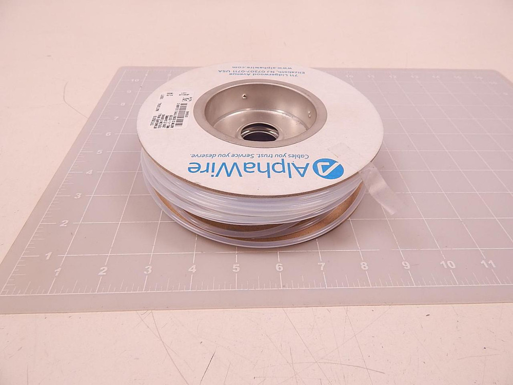 ALPHA WIRE TFT25010 7.34 MM STANDARD WALL TEFLON TUBING (100 FT) T69758