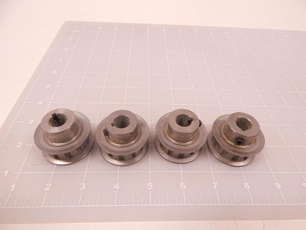 LOT OF 4 12LF050X1/2 1/2 BORE 12 TEETH T70350