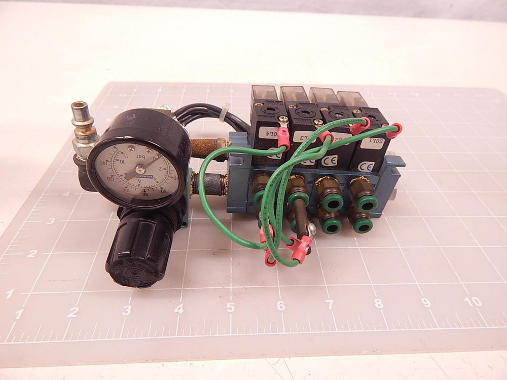 LOT OF 4 MAC 45A-8A1-DAAJ-1KD SOLENOID COIL T71193