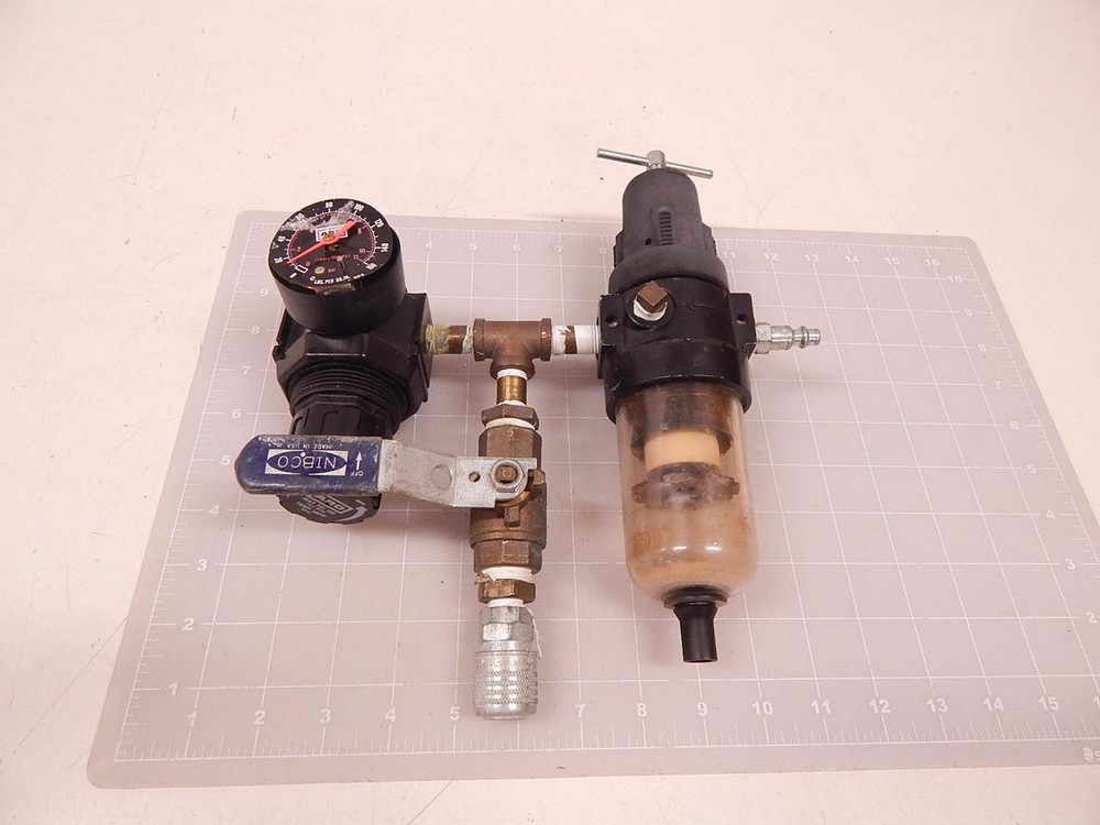 SPEEDAIRE 4Z027 R27221-600 PNEUMATIC FILTER REGULATOR ASSEMBLY T71472