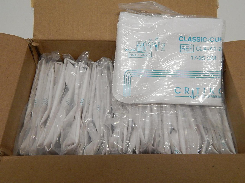 CASE OF 20 GE CLA-A1-2A SMALL ADULT 17-25 CM BLOOD PRESSURE CUFFS T71632