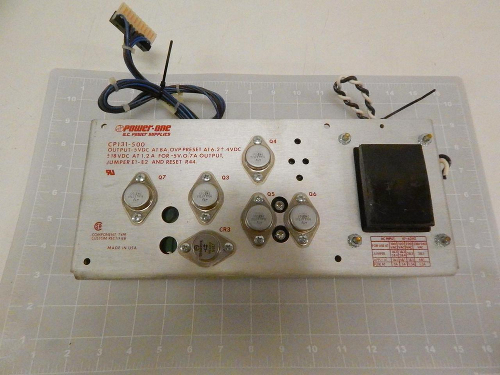 POWER ONE CP131-500 DC POWER SUPPLY T73248